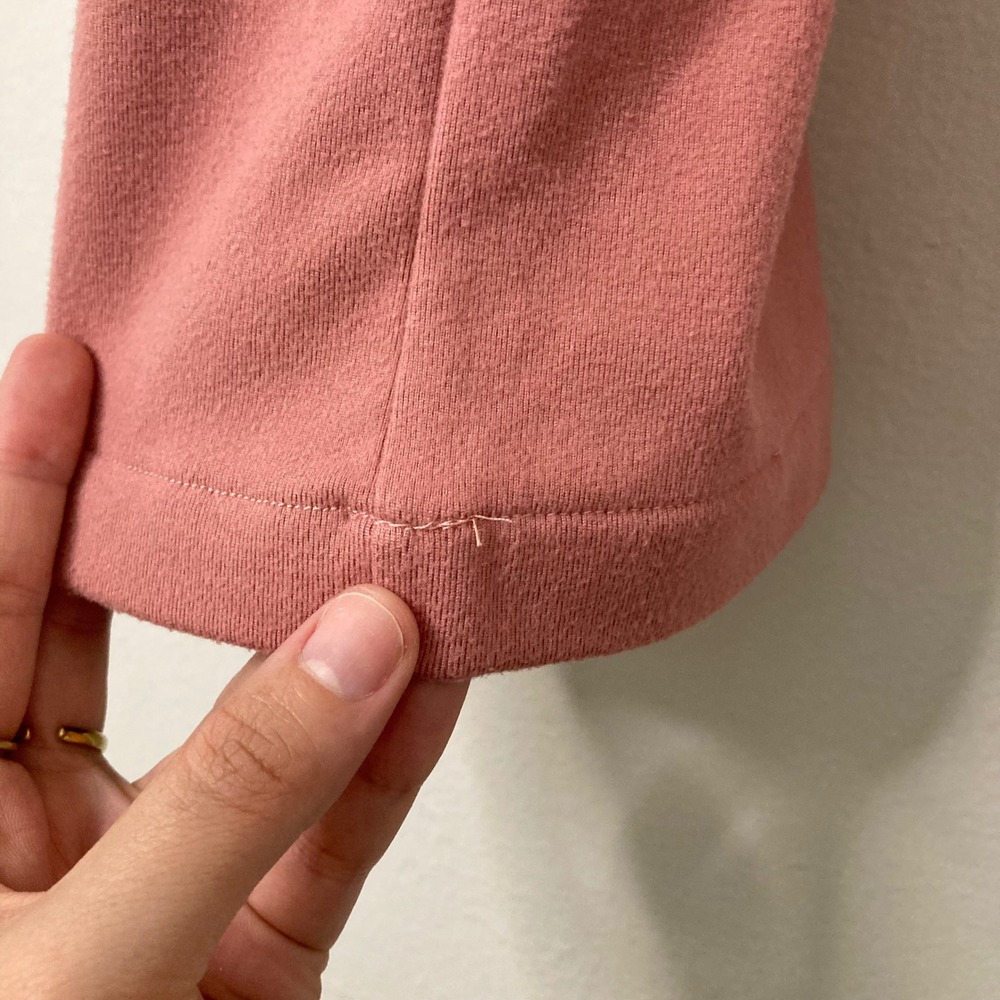 Barbiecore Dusty Rose 2-Piece Pant Set Cropped Blazer & Wide Leg Sweat Pants XXL - Picture 11 of 11